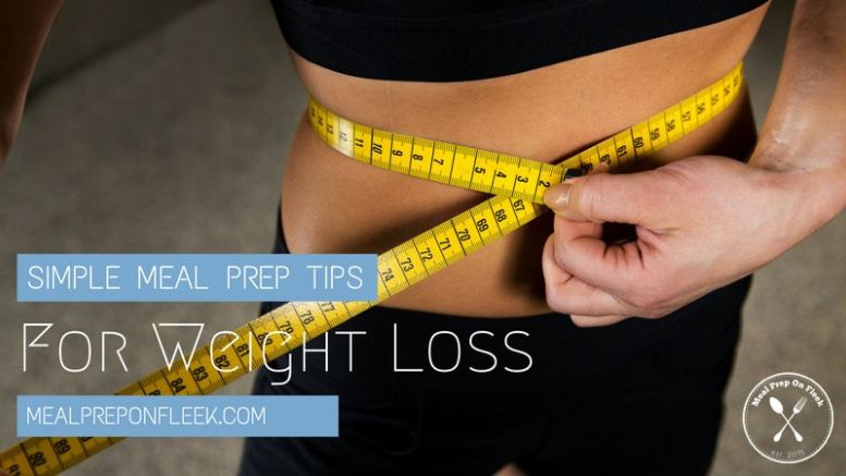 Simple Meal Prep Tips For Weight Loss - Kill Cliff