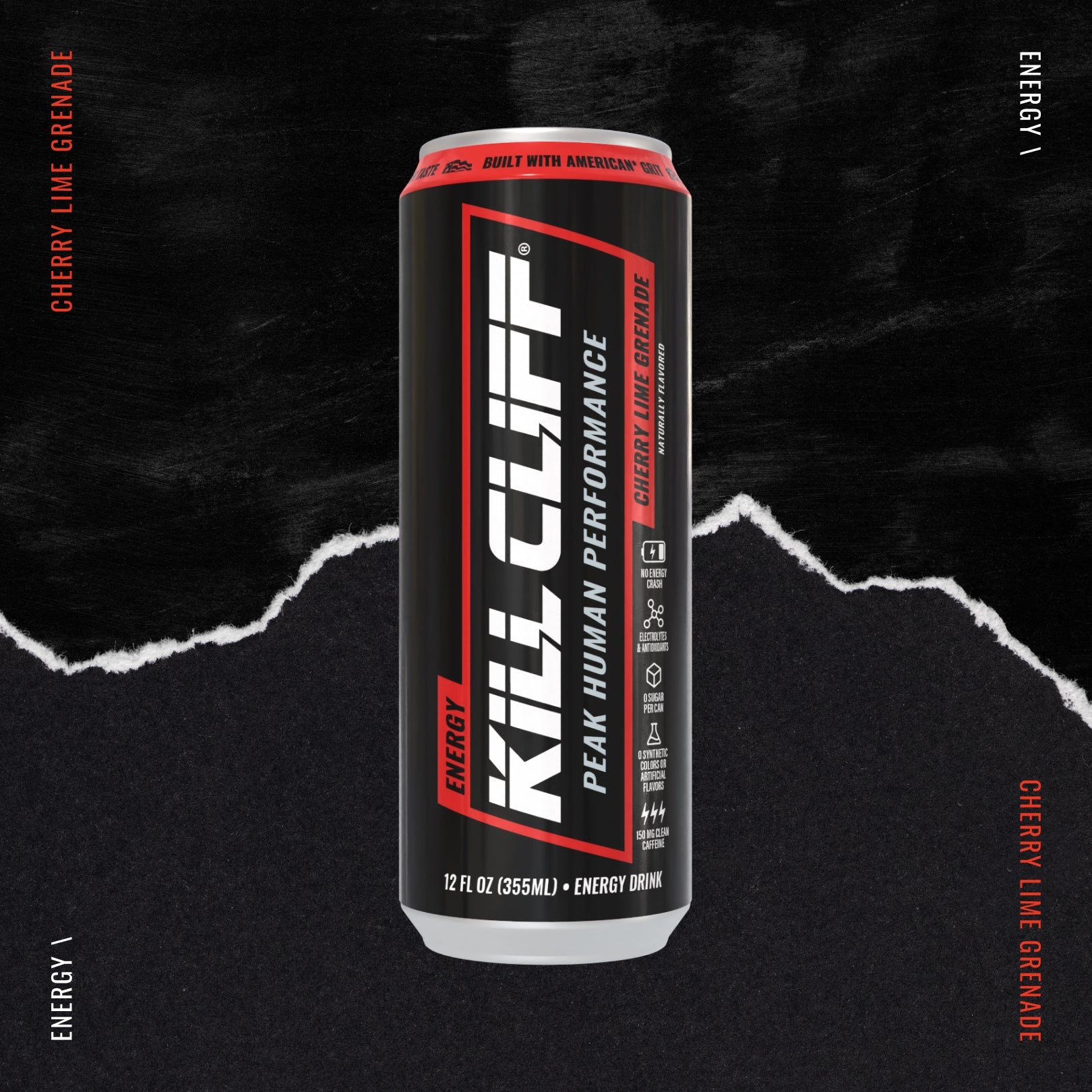 Cherry Lime Grenade Energy Drink | Kill Cliff
