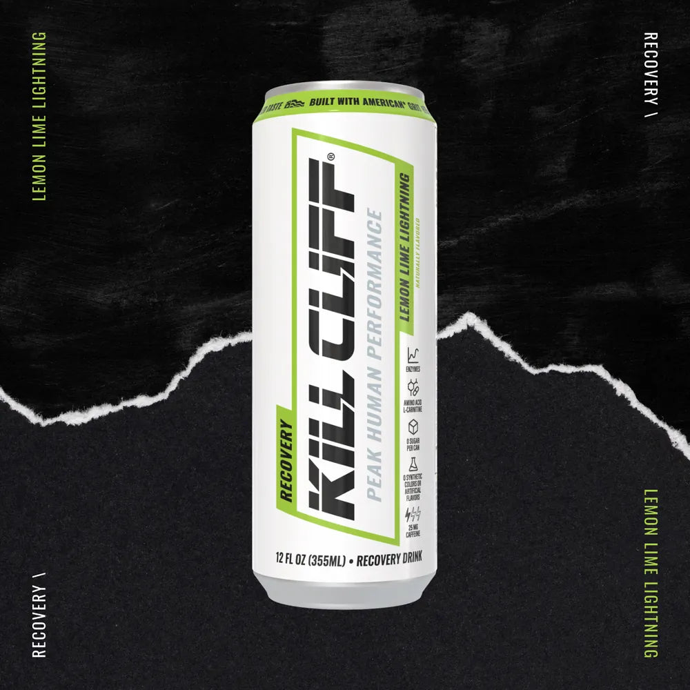 Kill Cliff Lemon Lime Lightning can