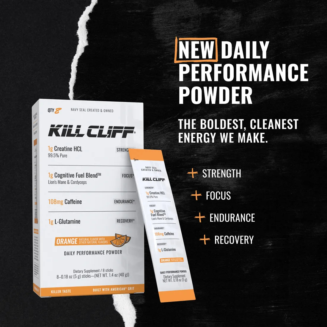 Kill Cliff Ready to Mix daily performance powder