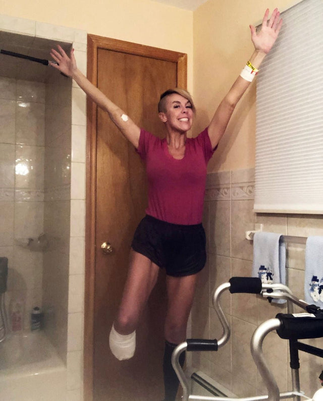 Amanda Sullivan: An Amputation Won't Stop Her From Marathons