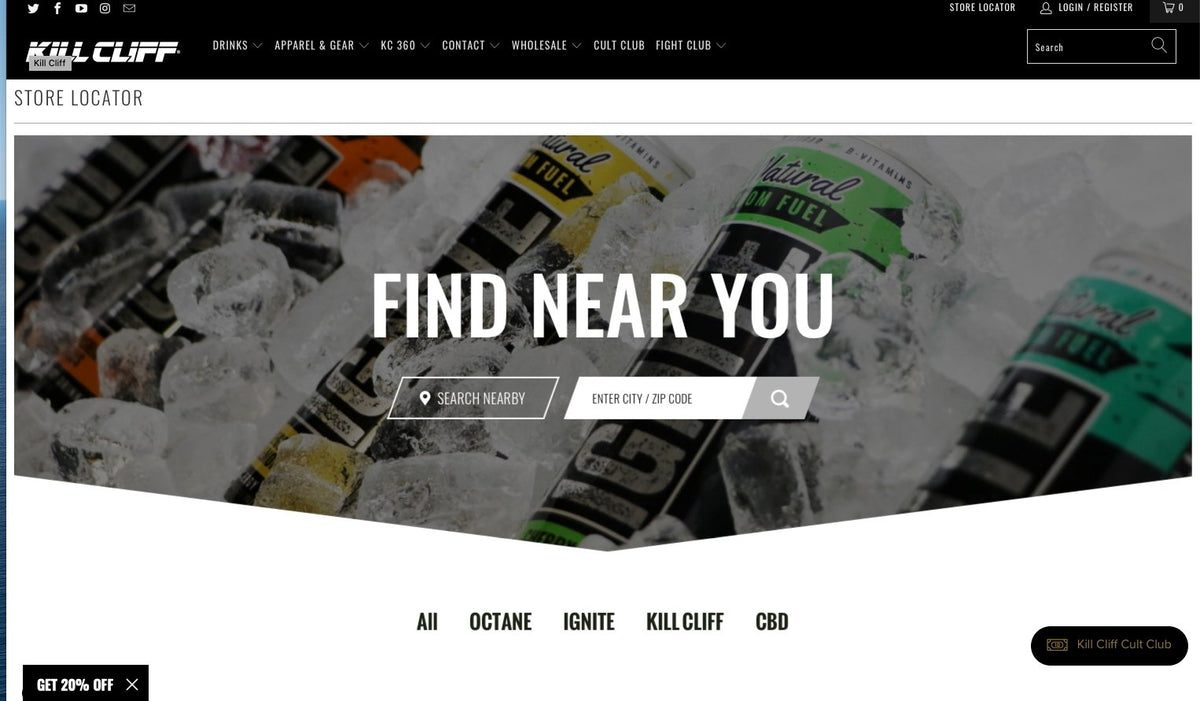 Here’s How Easy It Is to Find Where to Get Kill Cliff in Person
