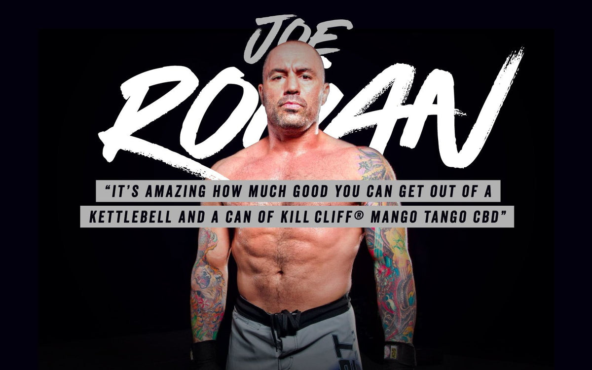 KILL CLIFF Enthusiast Joe Rogan and his favorite CBD beverage