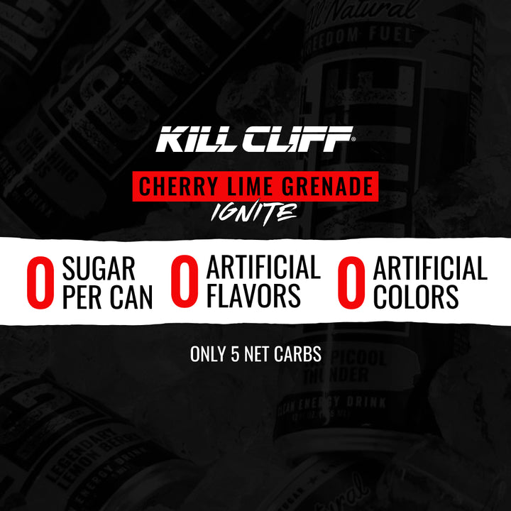 KILL CLIFF ENERGY Cherry Lime Grenade