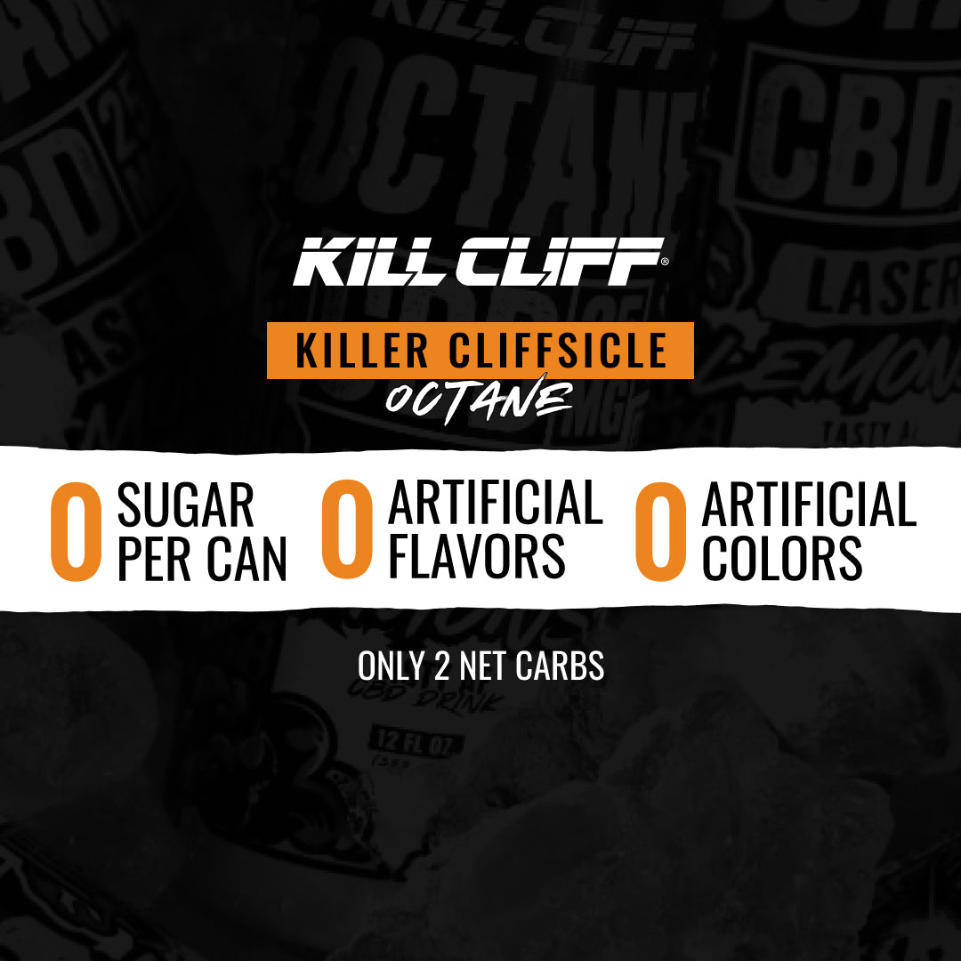 KILL CLIFF ENERGY + CBD KILLER CLIFFSICLE