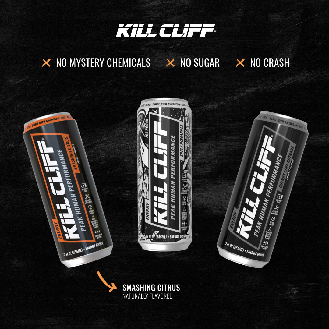 Smashing Citrus Energy Drink | Kill Cliff