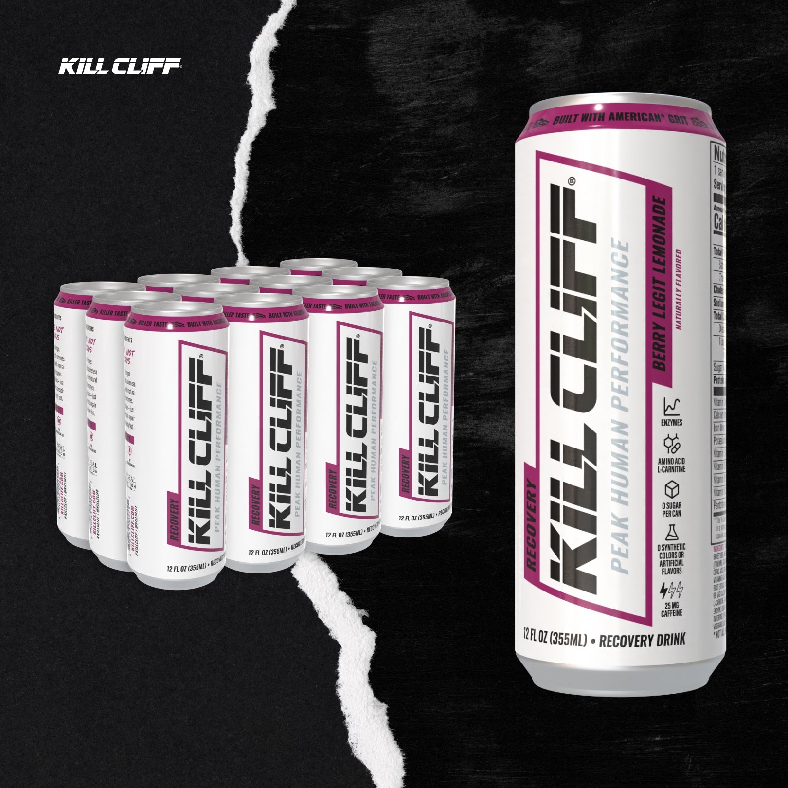 Berry Legit Lemonade Recovery Drink | Kill Cliff
