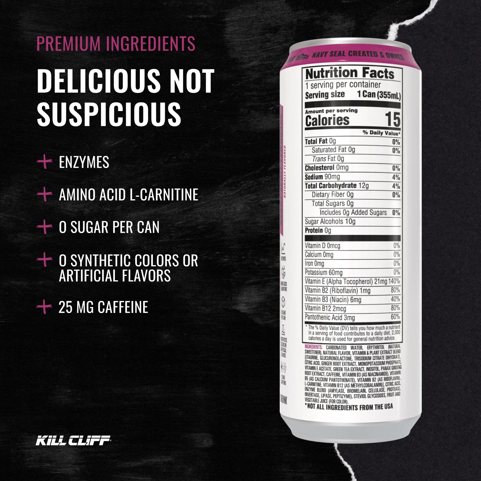 Berry Legit Lemonade Recovery Drink | Kill Cliff