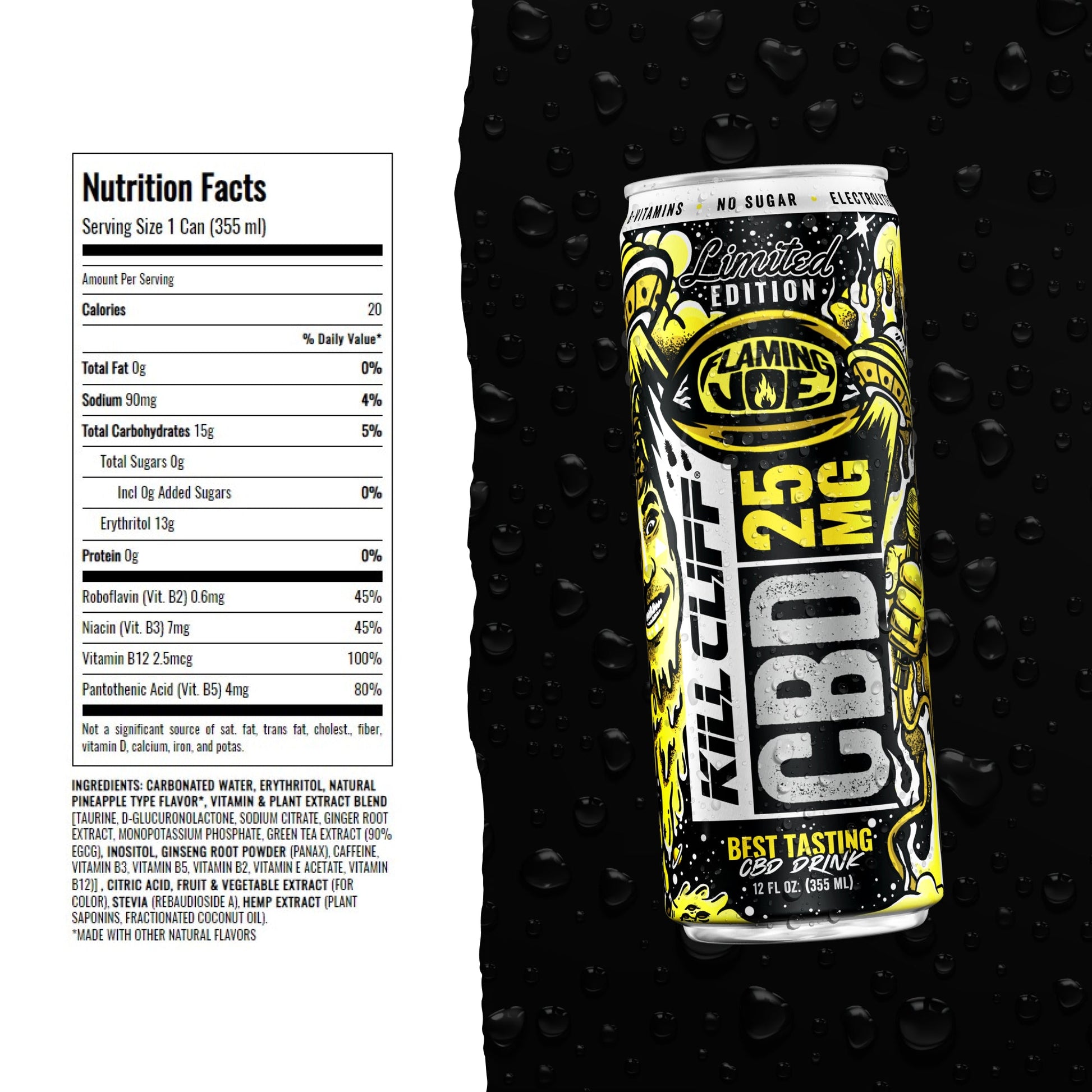 KILL CLIFF CBD JOE ROGAN'S FLAMING JOE - Kill Cliff