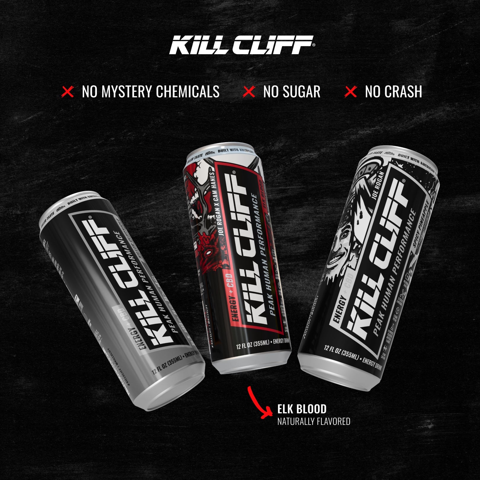 KILL CLIFF ENERGY + CBD ELK BLOOD - Kill Cliff