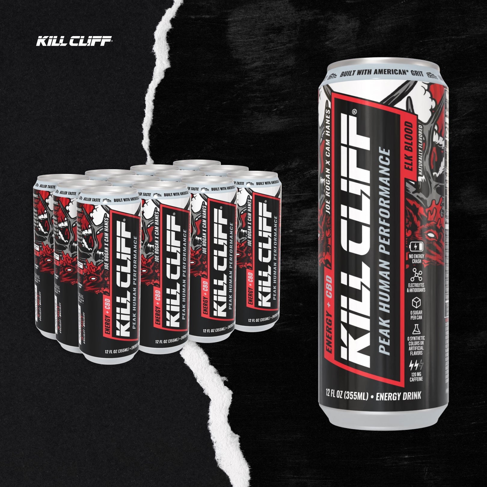 KILL CLIFF ENERGY + CBD ELK BLOOD - Kill Cliff