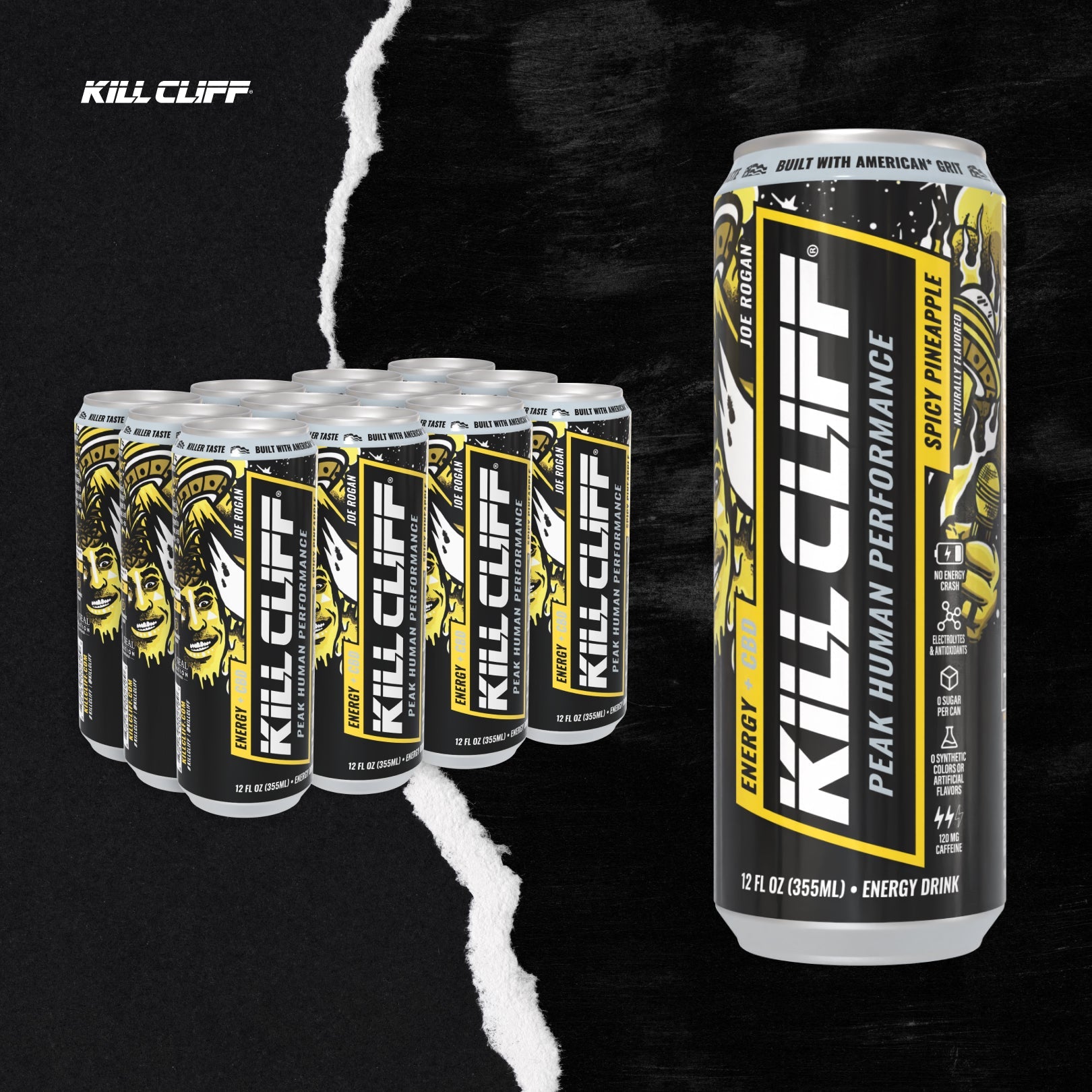 Joe Rogan CBD Spicy Pineapple Drink | Kill Cliff
