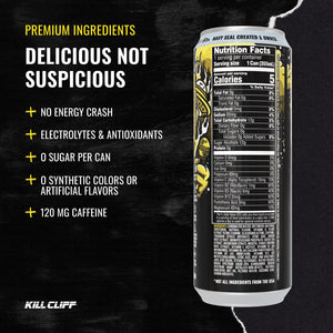 Kill Cliff ENERGY + CBD Joe Rogan's Spicy Pineapple - 12PK - Kill Cliff