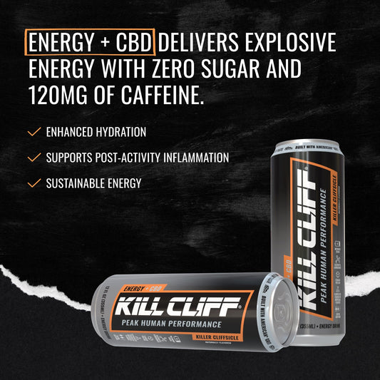 KILL CLIFF ENERGY + CBD KILLER CLIFFSICLE - Kill Cliff