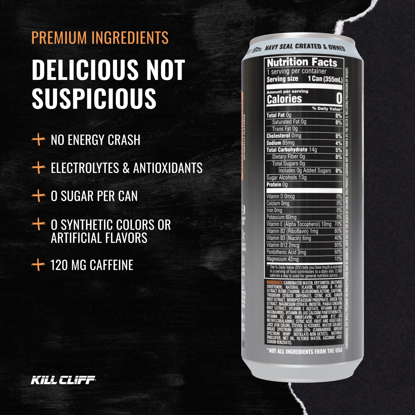 KILL CLIFF ENERGY + CBD KILLER CLIFFSICLE - Kill Cliff