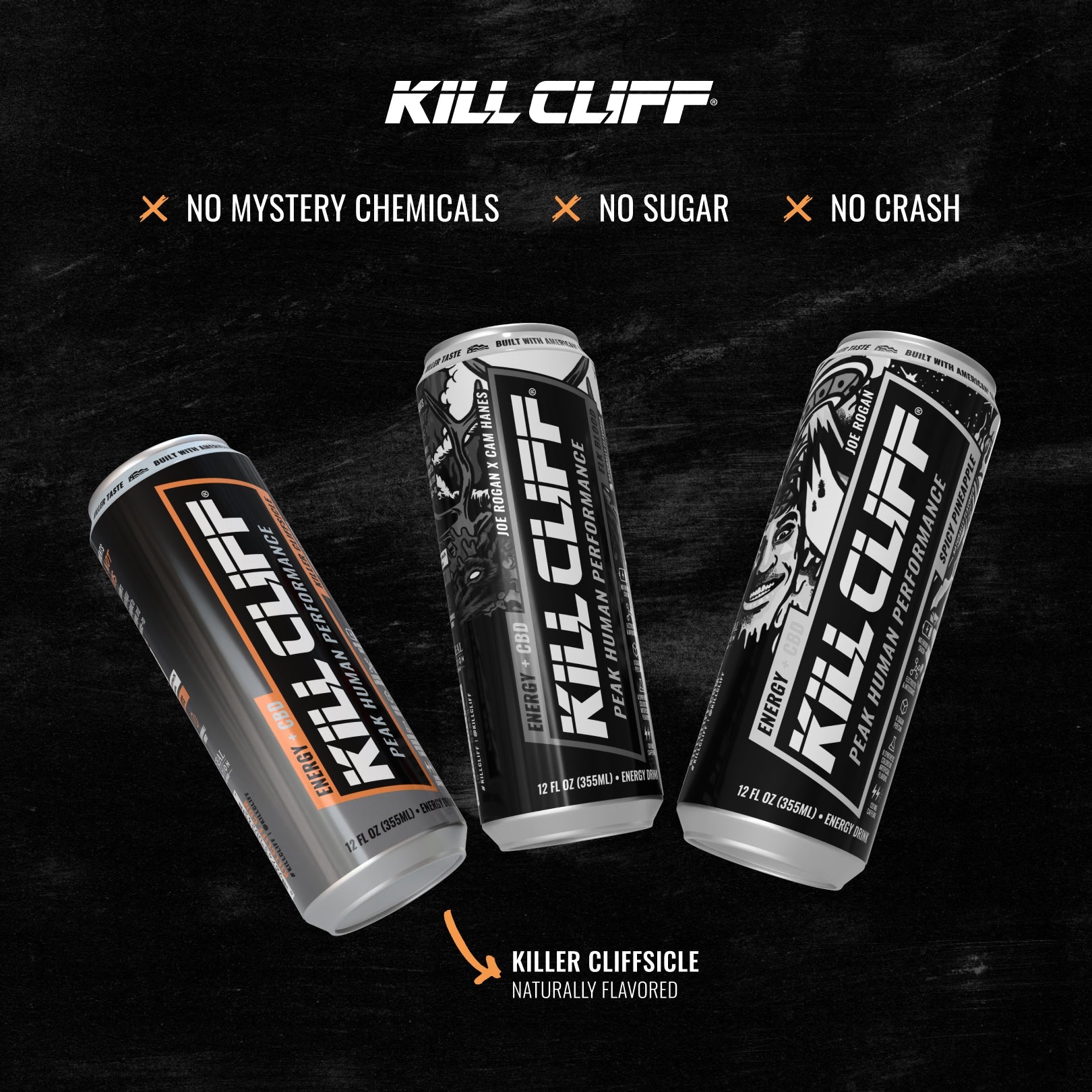 KILL CLIFF ENERGY + CBD KILLER CLIFFSICLE - Kill Cliff
