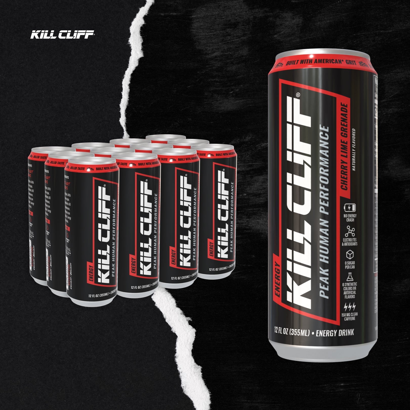 KILL CLIFF ENERGY Cherry Lime Grenade - Kill Cliff