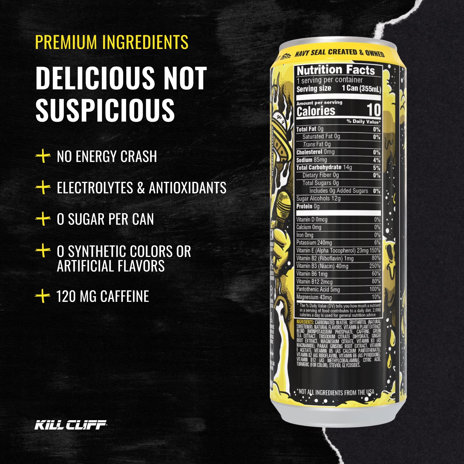 KILL CLIFF ENERGY Joe Rogan's Flaming Joe - Kill Cliff