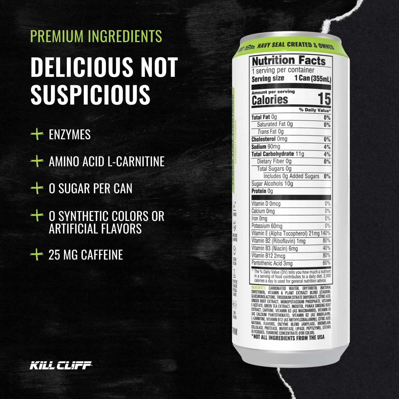 Lemon Lime Lightning Recovery Drink | Kill Cliff