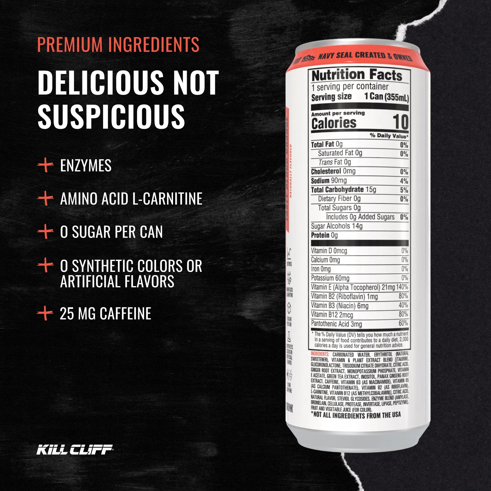 Tasty Blood Orange Recovery Drink | Kill Cliff Tasty Blood Orange Recovery Drink | Kill Cliff