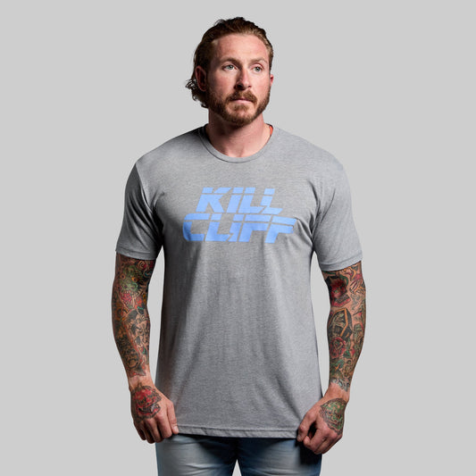 Kill Cliff Tee (Heather Grey-Stacked) - Kill Cliff