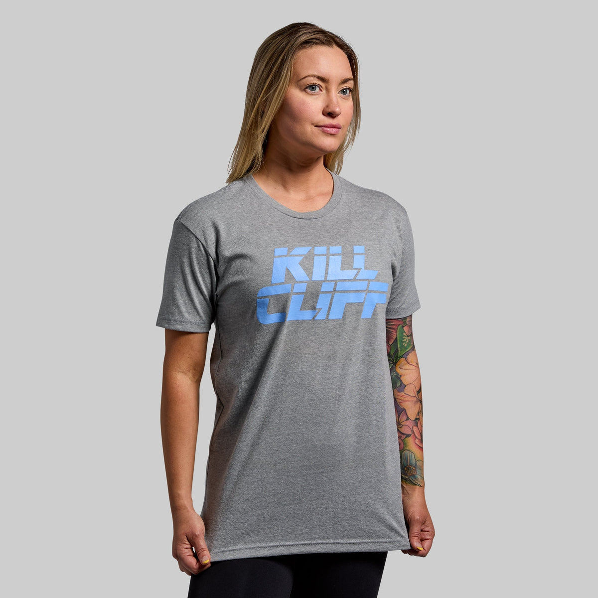 Kill Cliff Tee (Heather Grey-Stacked)