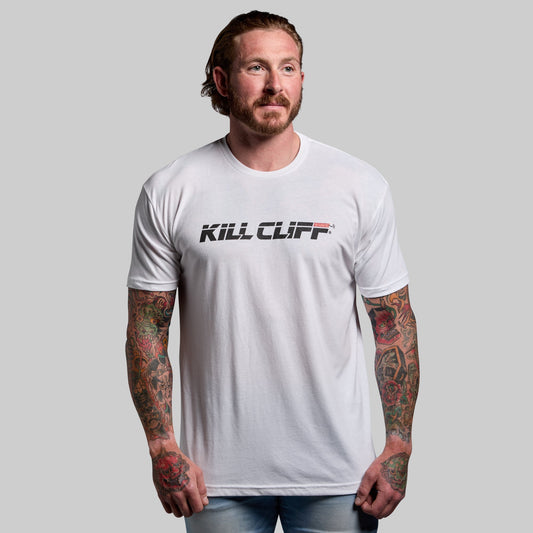 Kill Cliff Tee (White-Dynamite) - Kill Cliff