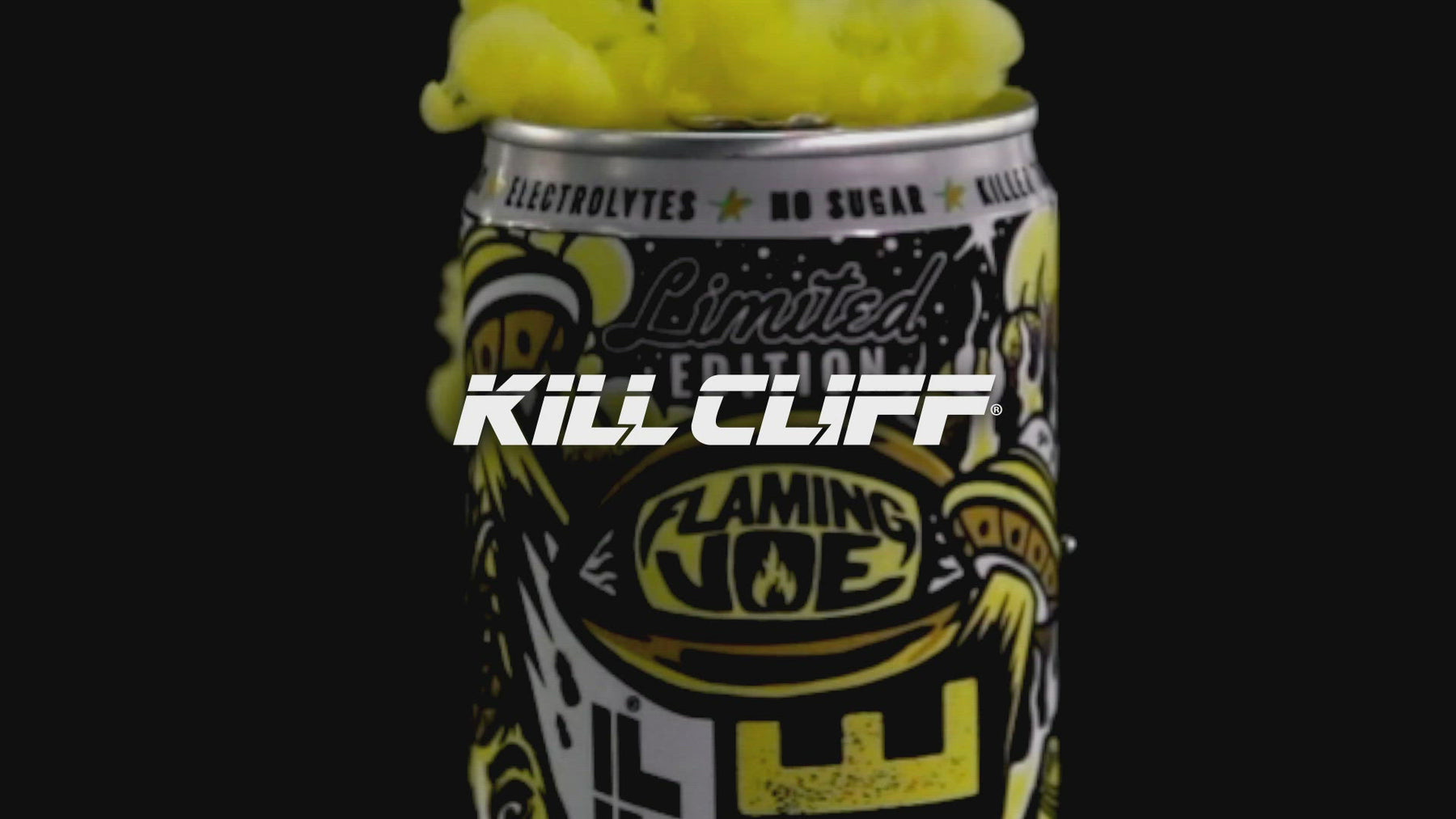 Kill Cliff IGNITE Clean Energy Drink, Flaming Joe from the Mind of Joe