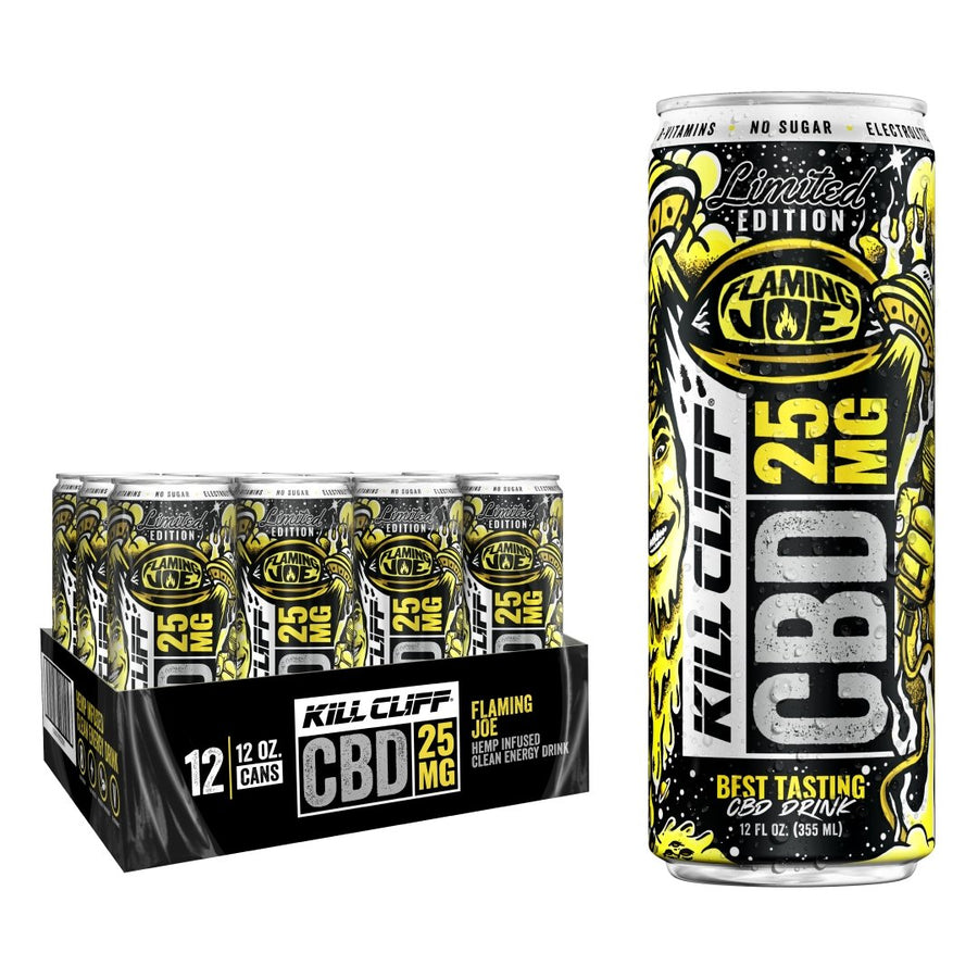 Kill Cliff CBD Drink, Flaming Joe from the Mind of Joe Rogan
