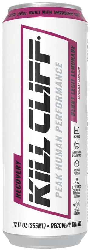 Kill Cliff Berry Legit Lemonade can