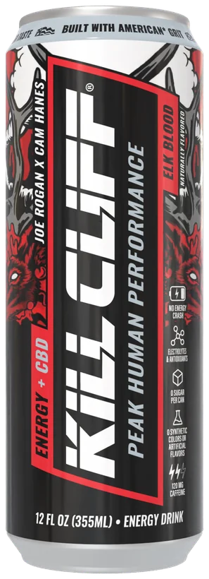 Kill Cliff Energy + CBD: Elk Blood, Joe Rogan x Cam Hanes
