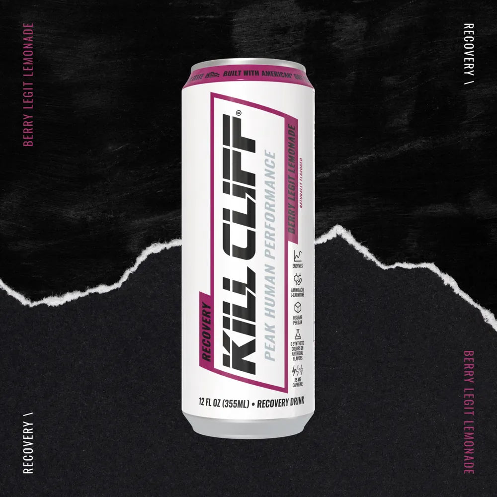 Kill Cliff Berry Legit Lemonade can