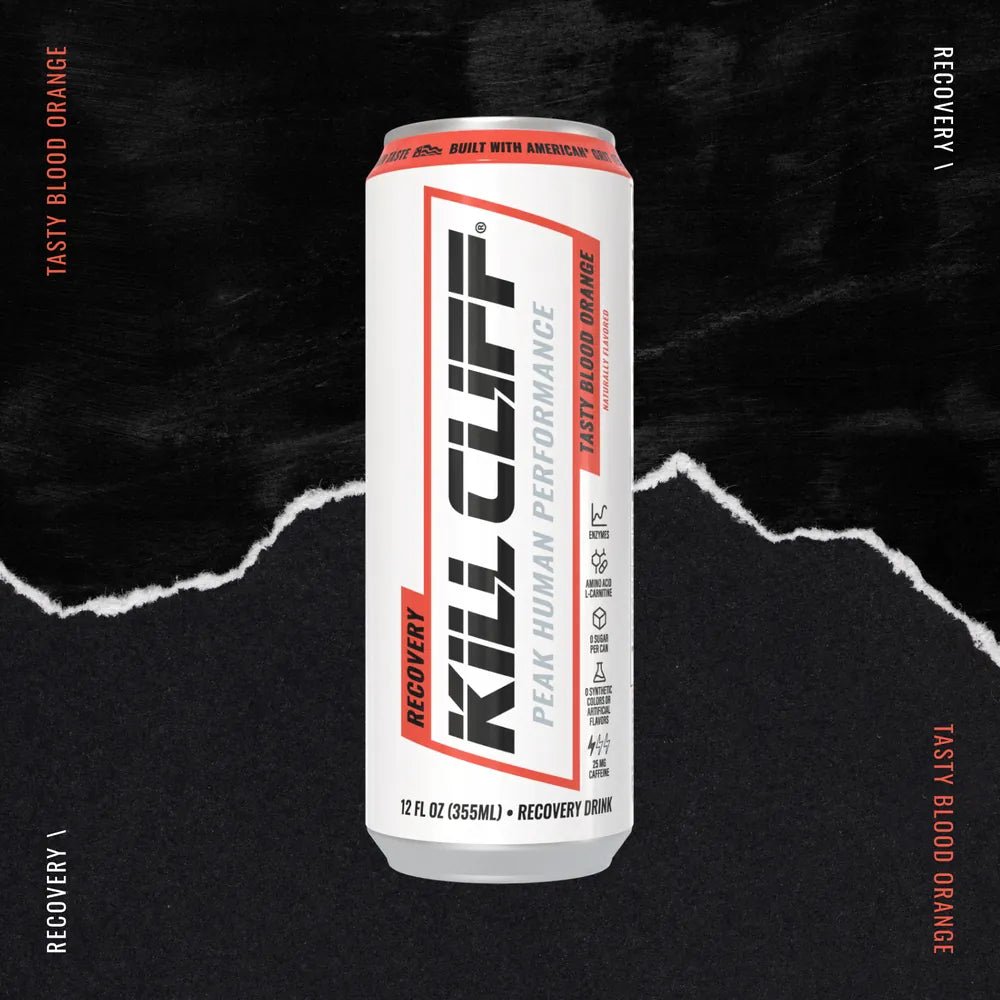 Kill Cliff Tasty Blood Orange can